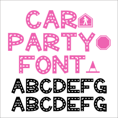 Car Party Font