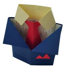 Pop Up Tux Card