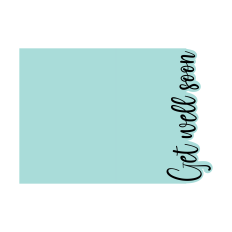 Get Well Soon Sympathy A7 Card Cutout & Layer Design