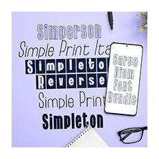 Simperson Family Font Bundle