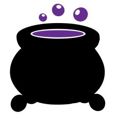 Cauldron with potion 