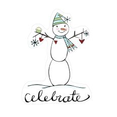celebrate snowman