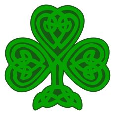 Celtic Knot Irish Shamrock St. Patrick's Day Cut File