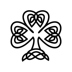 Celtic Shamrock - Perfect for Vinyl!