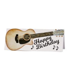 Guitar Slimline Card