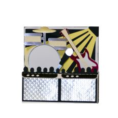 Rock Band Box Card