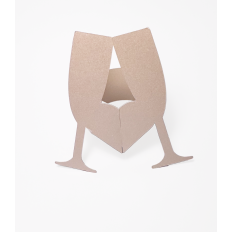 Champagne Flutes Napkin Ring