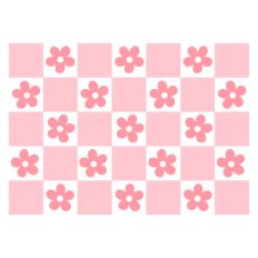 Checkerboard Flowers