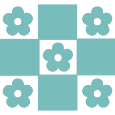 Flower Checkerboard