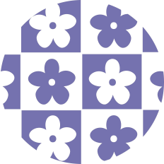 Flower Checkerboard 