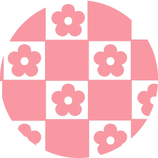 Checkerboard Flowers