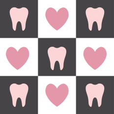 Dental Teeth And Hearts 