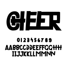 Cheer handwritten Font