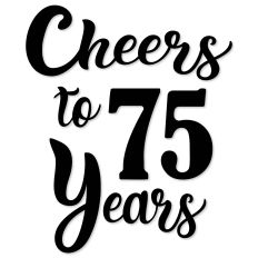 Cheer to 75 Years