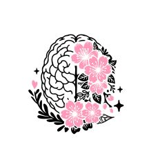 Floral Brain Cherry Blossoms