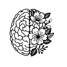 Floral Brain Cherry Blossoms