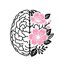 Floral Brain Cherry Blossoms
