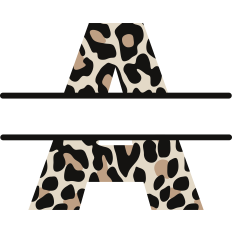 Cheetah A Monogram