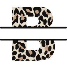Cheetah B Monogram