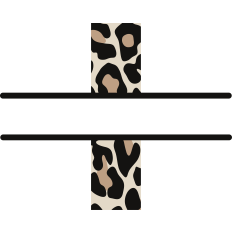 Cheetah I Monogram