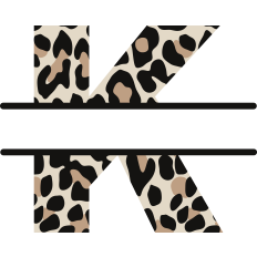 Cheetah K Monogram