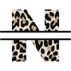 Cheetah N Monogram