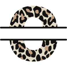 Cheetah O Monogram