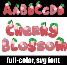 Easter Market Color Font