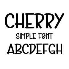 Cherry Font