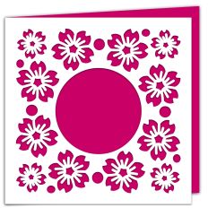 Sakura Cherry Blossom Aperture Card