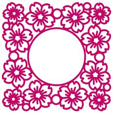 Sakura Cherry Blossom Frame
