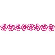 Sakura Cherry Blossom Repeating Border