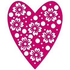 Sakura Cherry Blossom Love Heart