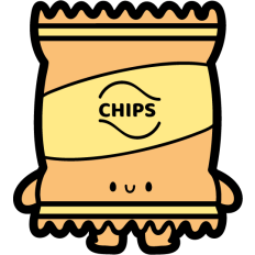 chibi chip bag 