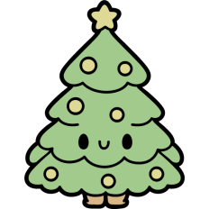 chibi christmas tree