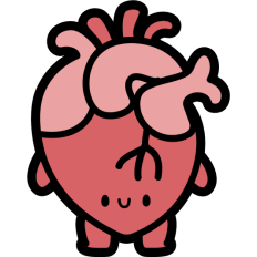 chibi anatomical heart