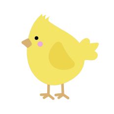 Baby Easter Chick for Spring Designs - Silhouette Studio
