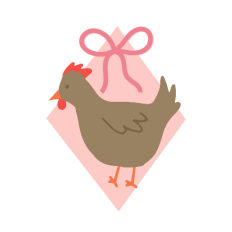Cute Chicken Layered Cut File, Easter Cut File, Spring Cut File