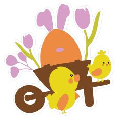 Easter egg and Friends 