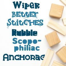 Chip Off The 'Ol Block Font Bundle