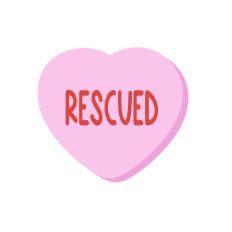 Christian Conversation Heart - Rescued - for Silhouette Studio