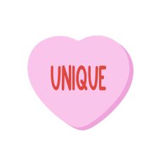 Christian Conversation Heart - Unique - for Valentine's Day