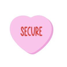 Christian Conversation Heart - Secure - for Silhouette Studio