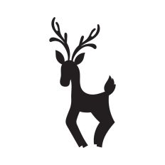 Deer silhouette