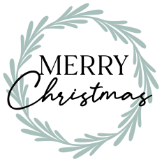 Elegant Merry Christmas Design