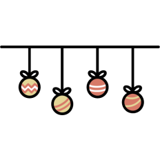christmas ball decoration divider