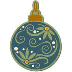 Elegant Folk Bauble
