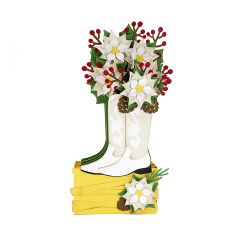Christmas Boot Box Card