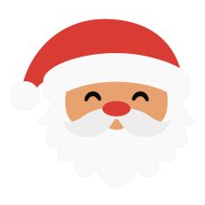 Christmas Santa Face