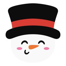 Snowman head